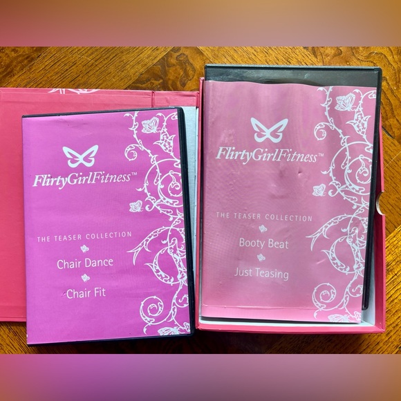 Are You Fit to Strip?😊😳Authentic Flirty Girl Fitness DVD Set includes 4 dvds - Picture 2 of 6